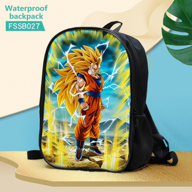 Dragon Ball Waterproof Backpack 30X17X40CM 0.5KG-FSSB027