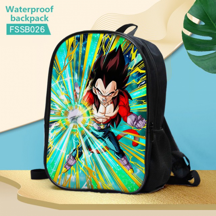 Dragon Ball Waterproof Backpack 30X17X40CM 0.5KG-FSSB026