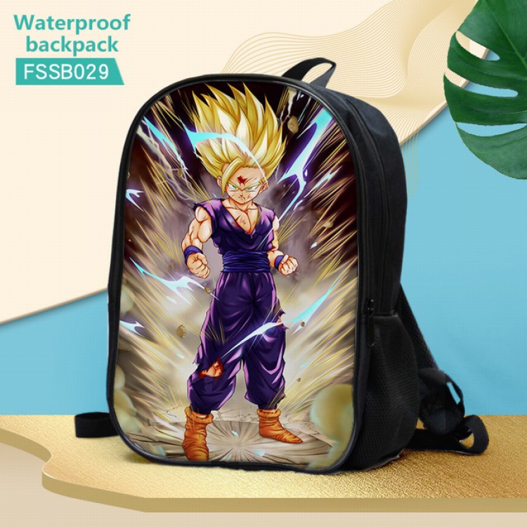 Dragon Ball Waterproof Backpack 30X17X40CM 0.5KG-FSSB029