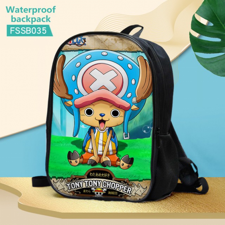 One Piece Waterproof Backpack 30X17X40CM 0.5KG-FSSB035