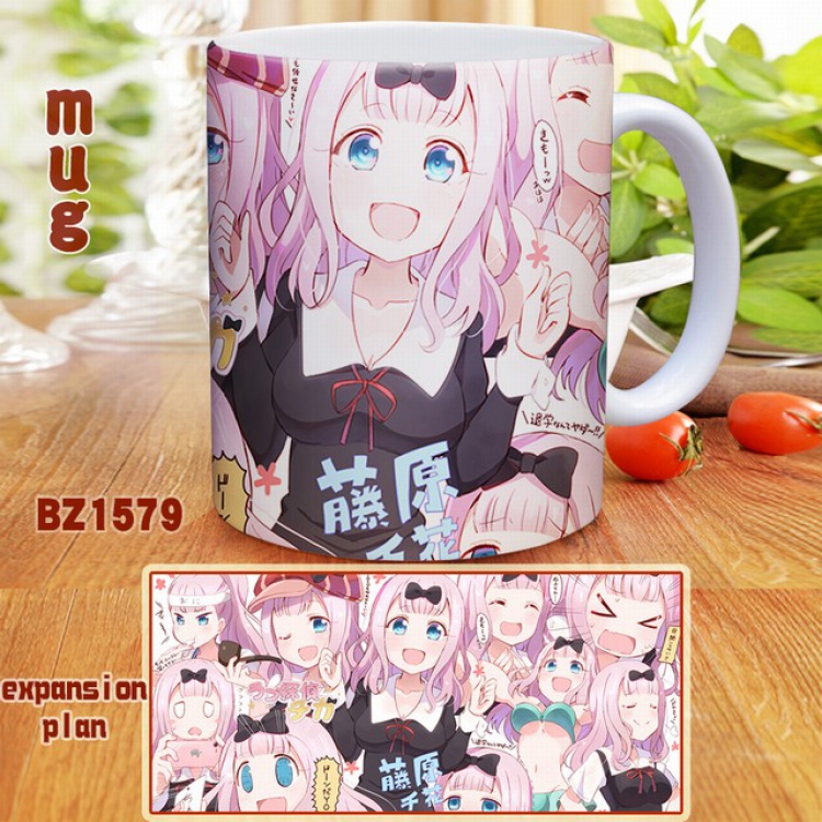 Kaguya-sama wa kokurasetai Full color printed mug Cup Kettle BZ1579