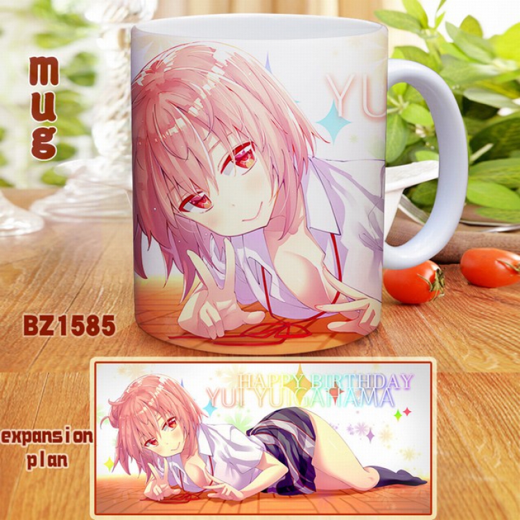 Yahari ore no seishun rabu kome wa machigatte iru Full color printed mug Cup Kettle BZ1585