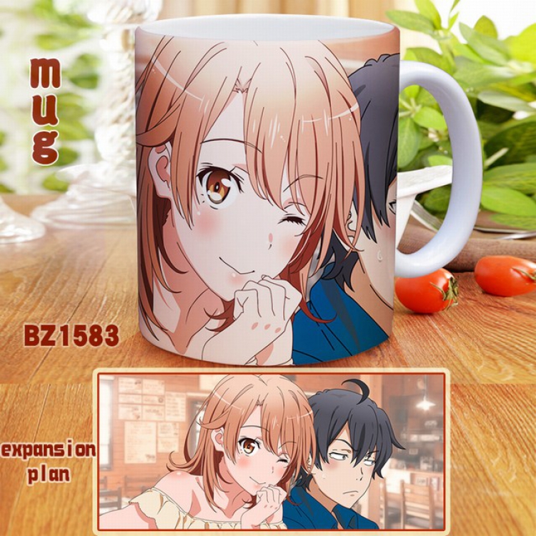 Yahari ore no seishun rabu kome wa machigatte iru Full color printed mug Cup Kettle BZ1583