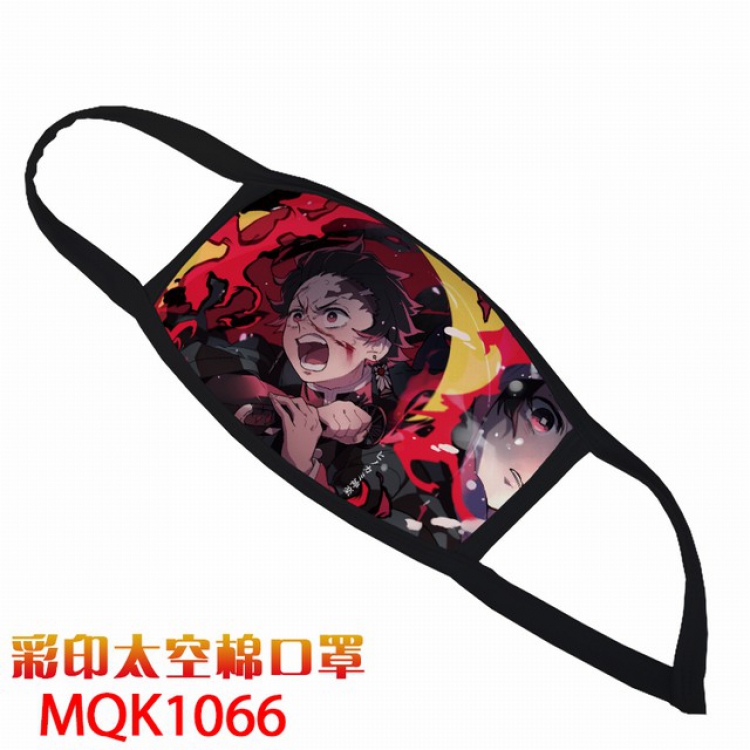 Demon Slayer Kimets Color printing Space cotton Masks price for 5 pcs MQK1066