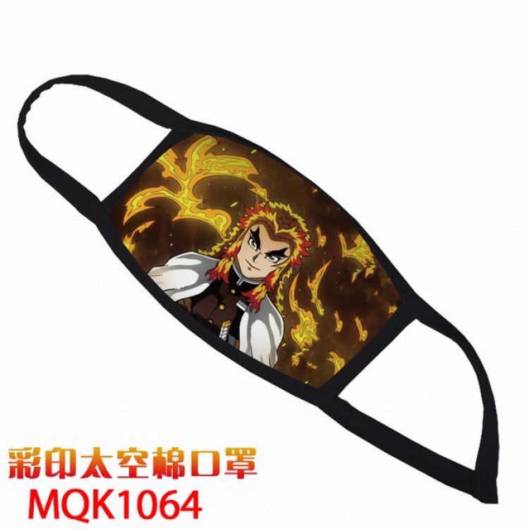 Demon Slayer Kimets Color printing Space cotton Masks price for 5 pcs MQK1064