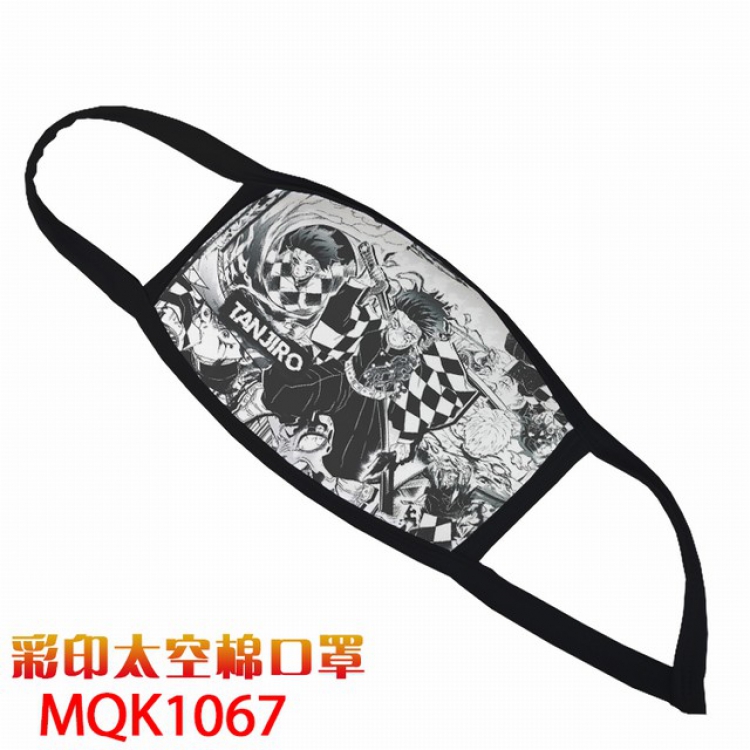 Demon Slayer Kimets Color printing Space cotton Masks price for 5 pcs MQK1067