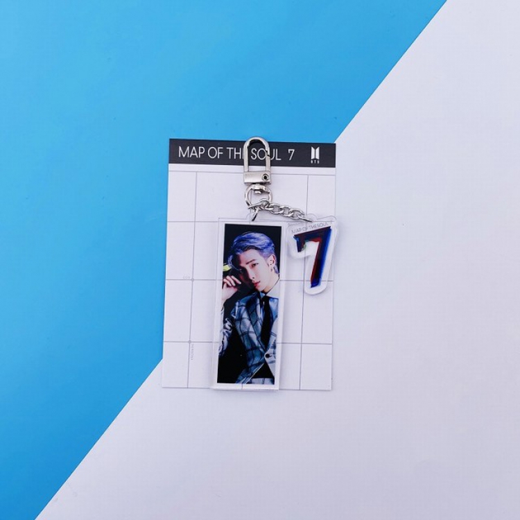 BTS J-HOPE Acrylic Keychain Pendant 7.5X11CM 19G a set price for 5 pcs