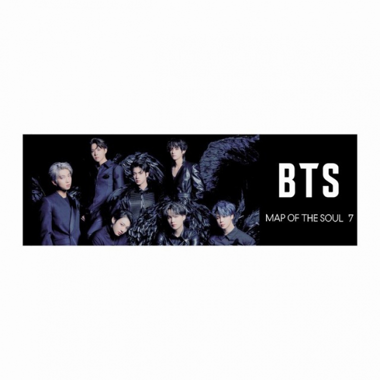 BTS Double-sided color waterproof banner banner 15X45CM 20G set price for 5 pcs