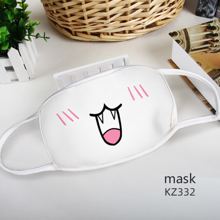 Color printing Space cotton Mask price for 5 pcs KZ332