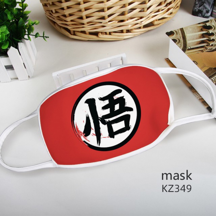 Dragon Ball Color printing Space cotton Mask price for 5 pcs KZ349