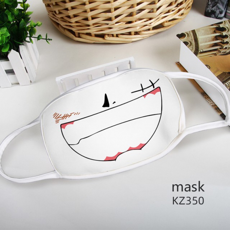 One Piece Color printing Space cotton Mask price for 5 pcs KZ350