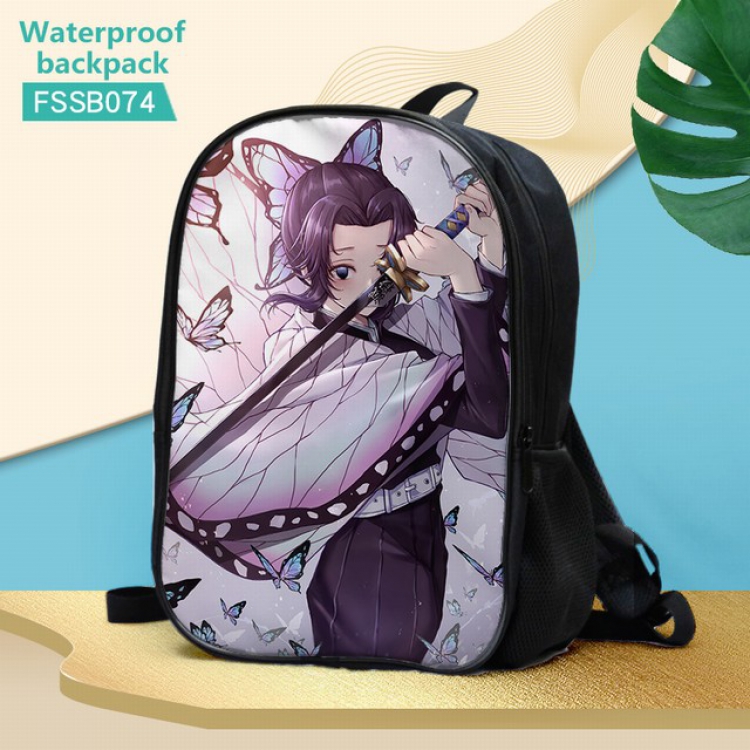 Demon Slayer Kimets Waterproof Backpack 30X17X40CM 0.5KG-FSSB074