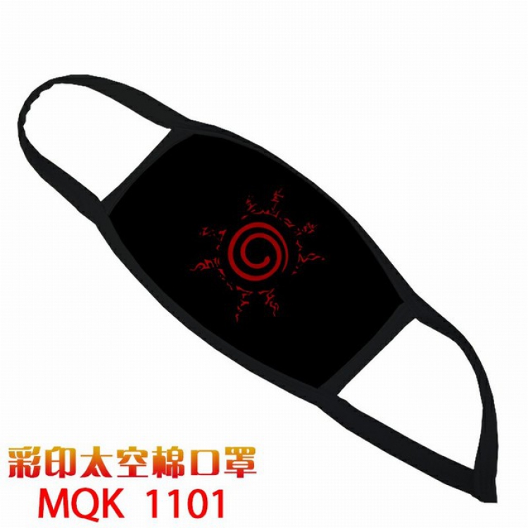 Naruto Color printing Space cotton Masks price for 5 pcs MQK1101