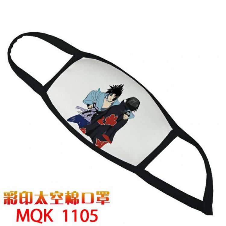 Naruto Color printing Space cotton Masks price for 5 pcs MQK1105