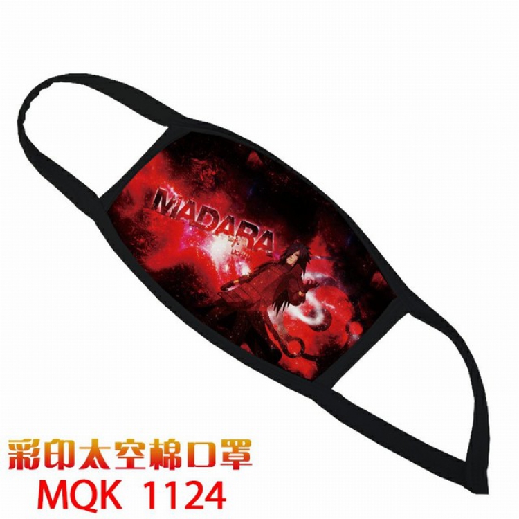 Naruto Color printing Space cotton Masks price for 5 pcs MQK1124