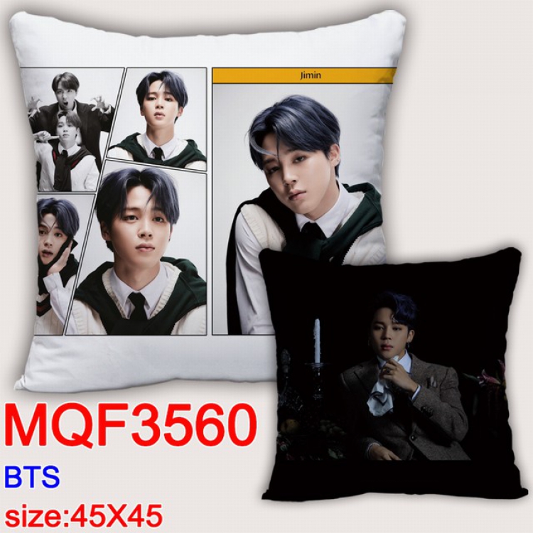 BTS Double-sided full color pillow dragon ball 45X45CM MQF 3560 NO FILLING