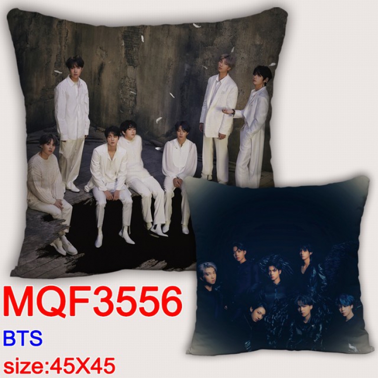 BTS Double-sided full color pillow dragon ball 45X45CM MQF 3556 NO FILLING