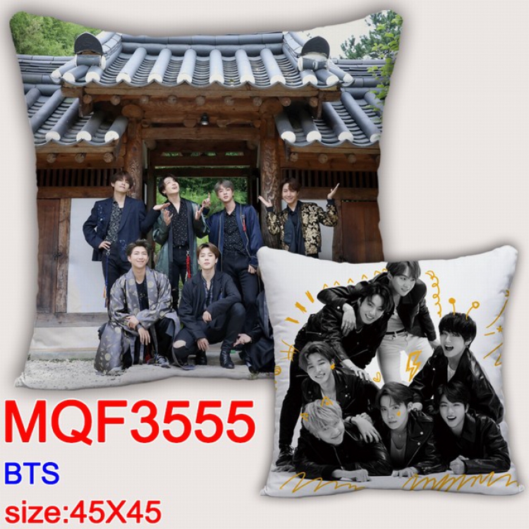 BTS Double-sided full color pillow dragon ball 45X45CM MQF 3555 NO FILLING