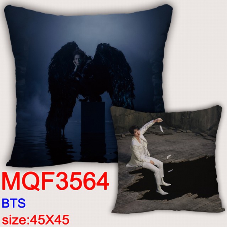 BTS Double-sided full color pillow dragon ball 45X45CM MQF 2564 NO FILLING