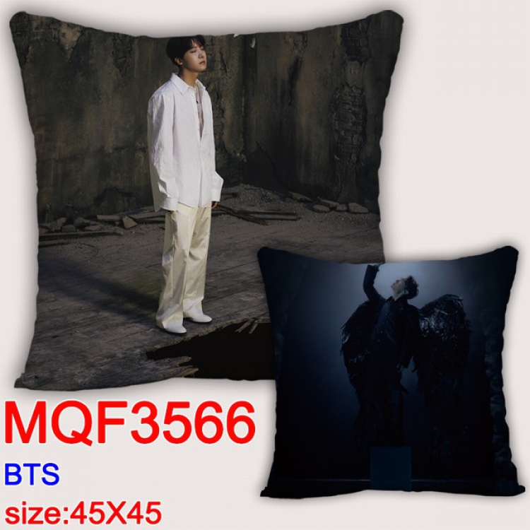 BTS Double-sided full color pillow dragon ball 45X45CM MQF 3566 NO FILLING