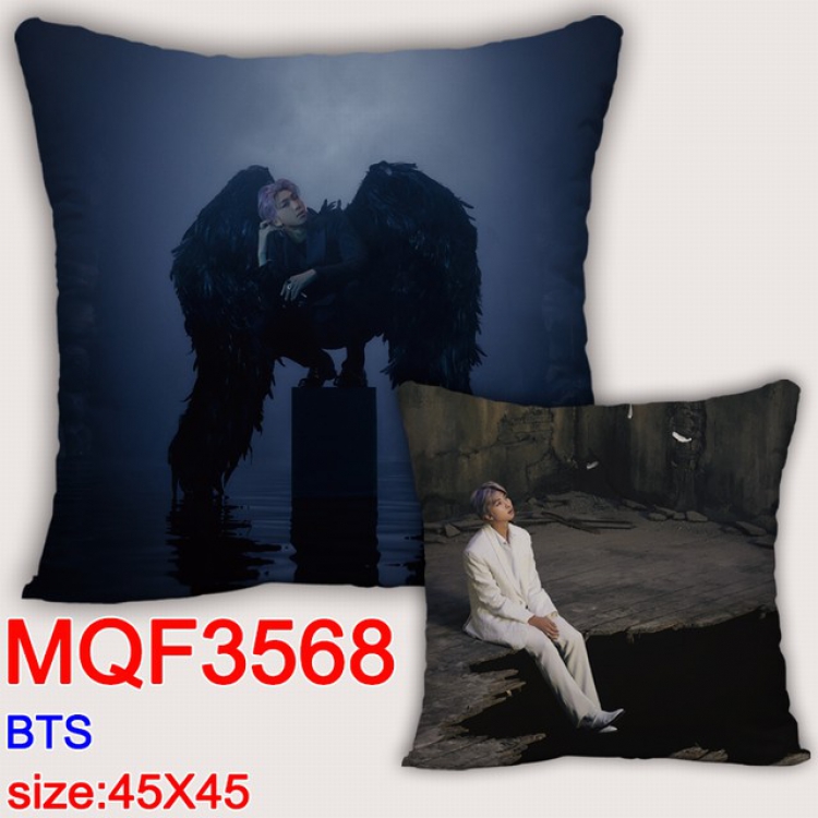 BTS Double-sided full color pillow dragon ball 45X45CM MQF 3568 NO FILLING