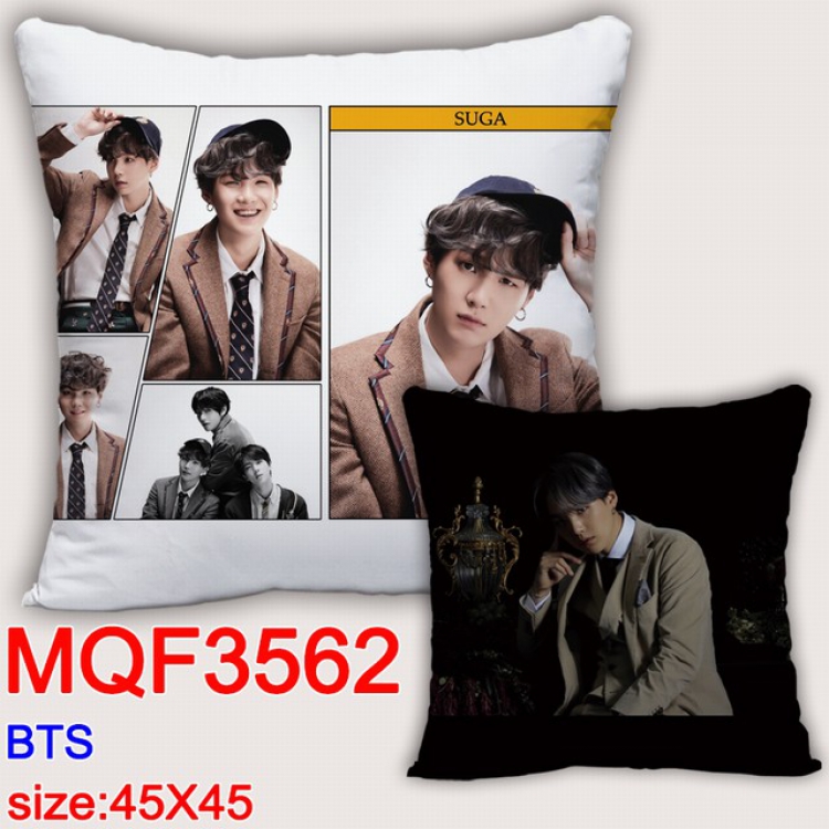 BTS Double-sided full color pillow dragon ball 45X45CM MQF 3562 NO FILLING