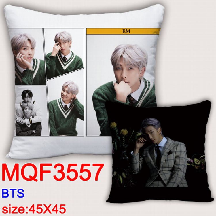 BTS Double-sided full color pillow dragon ball 45X45CM MQF 3557 NO FILLING