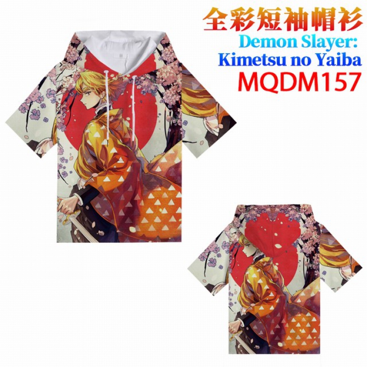 Demon Slayer Kimets Full Color Printing Short sleeve T-shirt M L XL XXL XXXL MQDM157