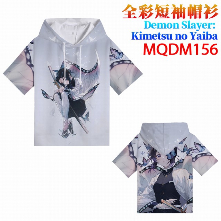 Demon Slayer Kimets Full Color Printing Short sleeve T-shirt M L XL XXL XXXL MQDM156