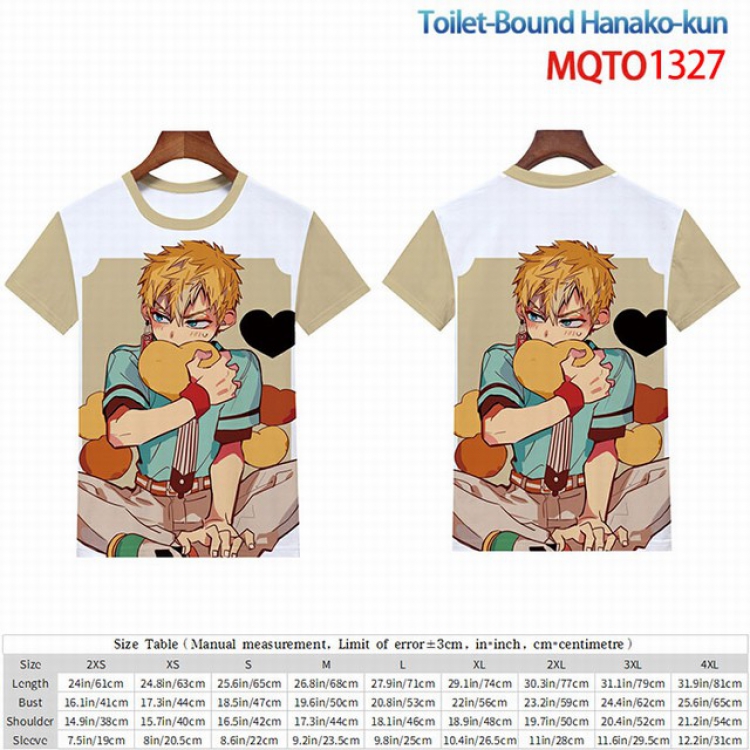 Toilet-Bound Hanako-kun Full color short sleeve t-shirt 9 sizes from 2XS to 4XL MQTO-1327