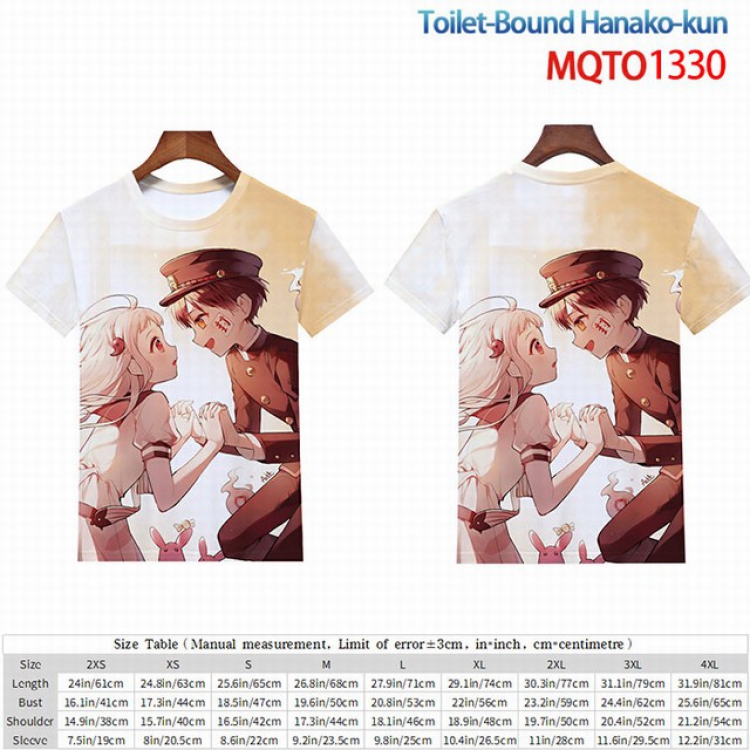 Toilet-Bound Hanako-kun Full color short sleeve t-shirt 9 sizes from 2XS to 4XL MQTO-1330