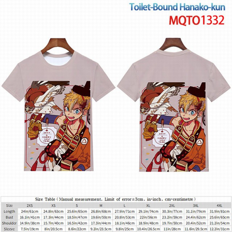 Toilet-Bound Hanako-kun Full color short sleeve t-shirt 9 sizes from 2XS to 4XL MQTO-1332