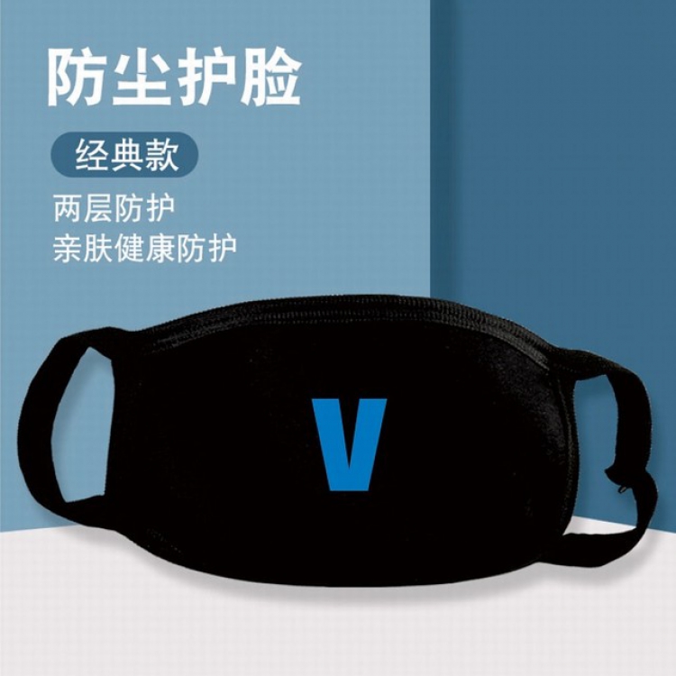 XKZ381-BTS V Two-layer protective dust masks a set price for 10 pcs