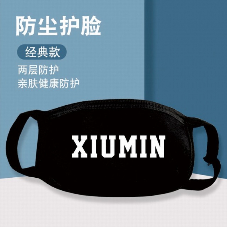 XKZ065-EXO XIUMIN Two-layer protective dust masks a set price for 10 pcs