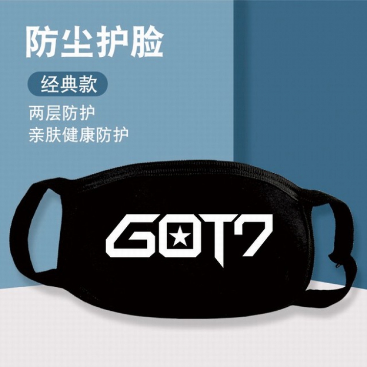 XKZ182-GOT7 Two-layer protective dust masks a set price for 10 pcs