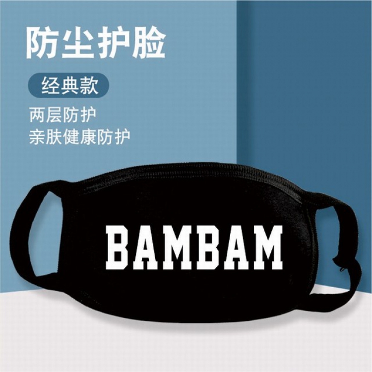 XKZ262-GOT7 BAMBAM  Two-layer protective dust masks a set price for 10 pcs