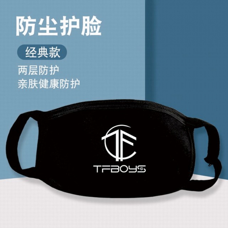 XKZ136-TFBOYS Two-layer protective dust masks a set price for 10 pcs