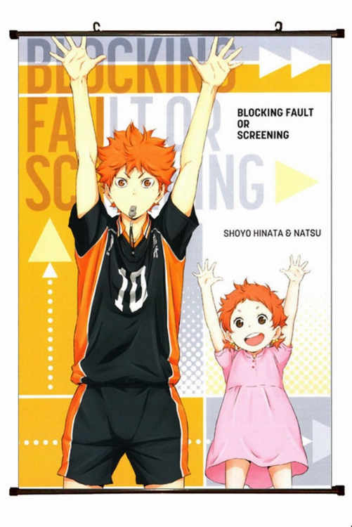 Haikyuu!! Plastic pole cloth painting Wall Scroll 60X90CM preorder 3 days p1-119 NO FILLING