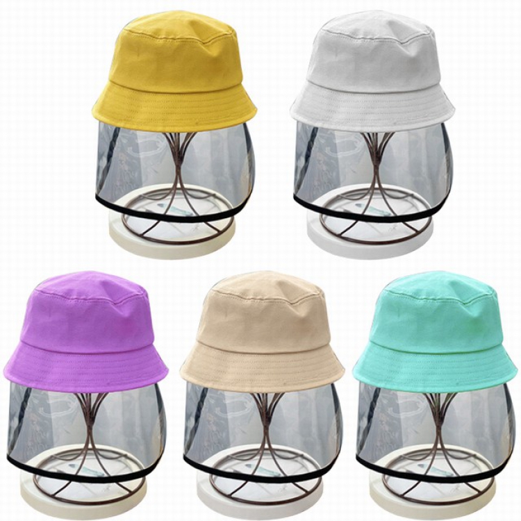 Children's fisherman's hat anti-fog dust masks multicolor mashup a set price for 5 pcs