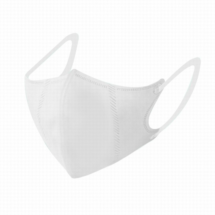 White dust-proof powder-proof disposable protective 5-layer masks a set price for 5 pcs