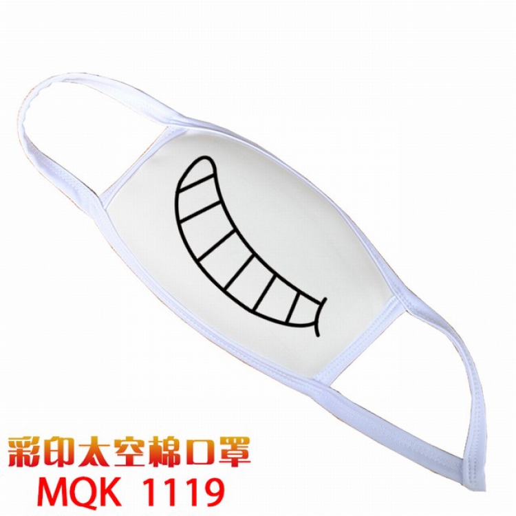 Color printing Space cotton Masks price for 5 pcs MQK1119