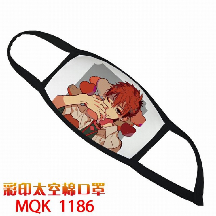 Toilet-Bound Hanako-kun Color printing Space cotton Masks price for 5 pcs MQK1186