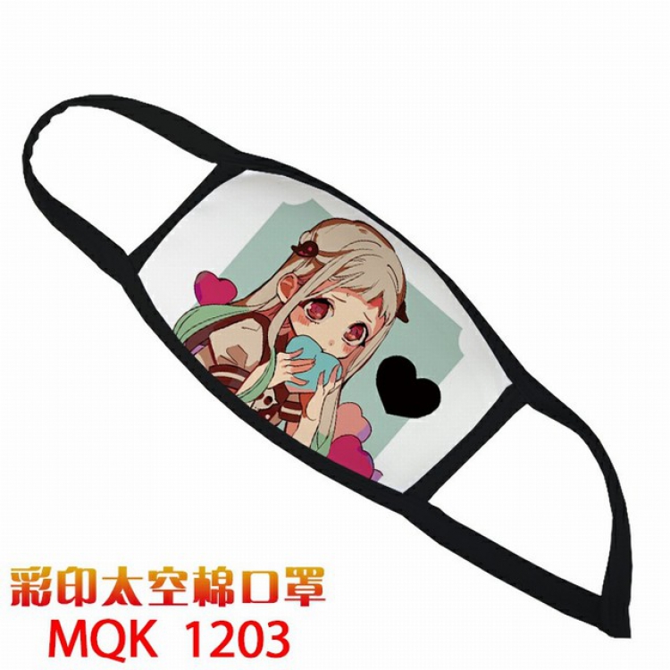 Toilet-Bound Hanako-kun Color printing Space cotton Masks price for 5 pcs MQK1203