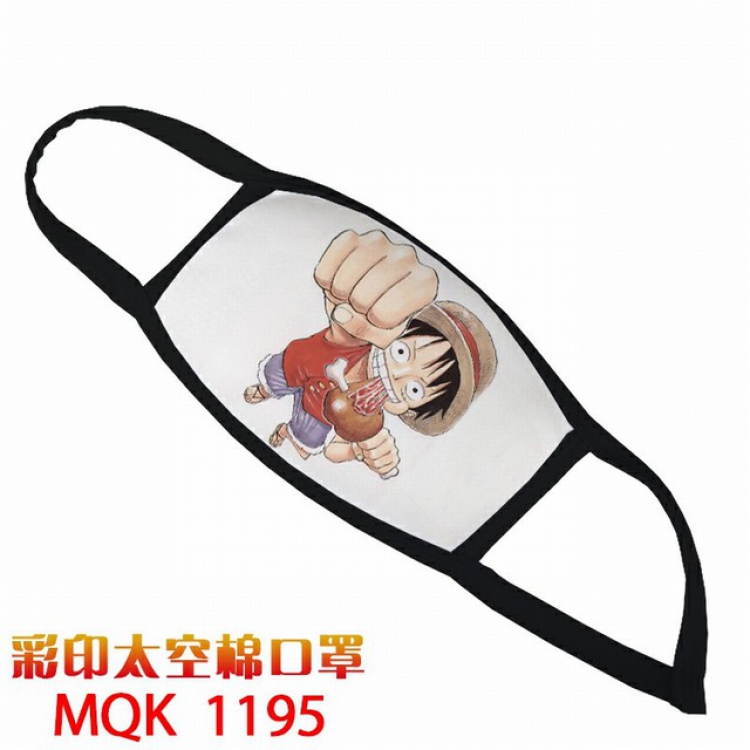 One Piece Color printing Space cotton Masks price for 5 pcs MQK1195