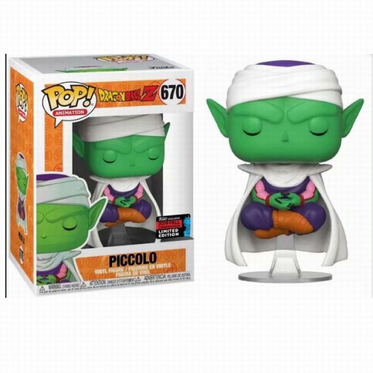 POP670 Piccolo Boxed Figure Decoration Model About 10CM