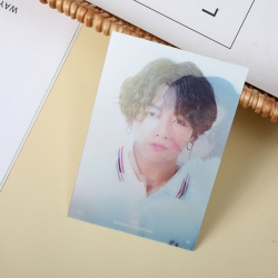 BTS JK Photo card 3D card phot...