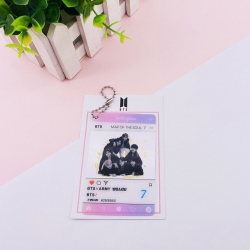 BTS Transparent small card key...