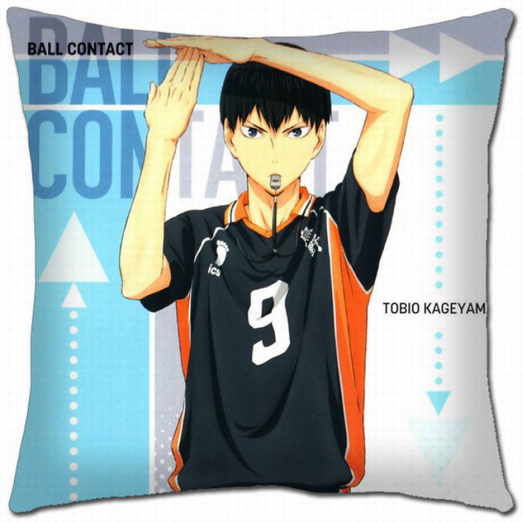Haikyuu!! Double-sided full color pillow cushion 45X45CM PQ1-123 NO FILLING