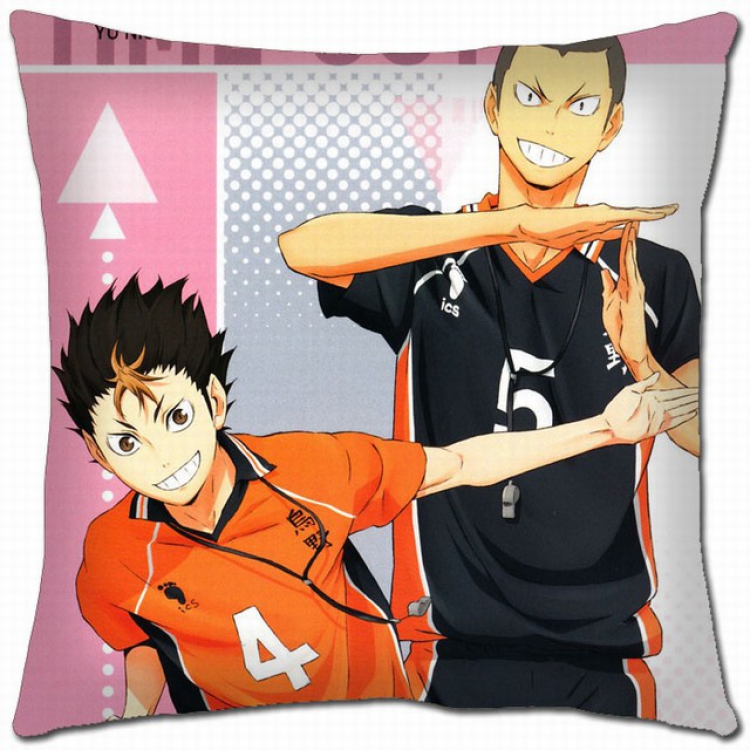 Haikyuu!! Double-sided full color pillow cushion 45X45CM PQ1-129 NO FILLING