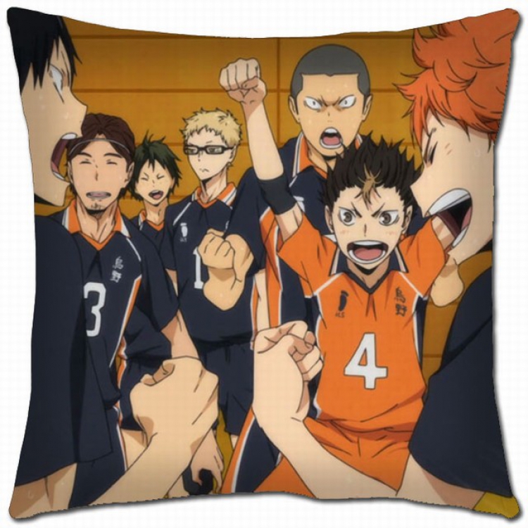 Haikyuu!! Double-sided full color pillow cushion 45X45CM PQ1-152 NO FILLING